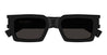 Ottica Mondello Roma - Saint Laurent - 30014068001 - SL 572-001 - BLACK / CRYSTAL - Recycled acetate - shape Squared - black, crystal - EYEWEAR - SUNGLASSES - Donna,Women - lens Grey - Made In Japan