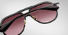 Ottica Mondello Roma - Jacques Marie Mage - JMMEK-88 - LOCKHEED - BLACK - Titanium - shape Aviator - Black - EYEWEAR - SUNGLASSES - Unisex,Uomo,Donna,Women,Men - lens purple - Made In Japan