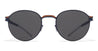 Ottica Mondello Roma - Mykita - 10016708 - CARLO - INDIGO / ORANGE - stainless steel - shape Round - blue - EYEWEAR - SUNGLASSES - Uomo,Men - lens dark grey - Made In Germany