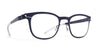 Ottica Mondello Roma - Mykita - 10085792 - SALVADOR - NAVY RX - stainless steel - shape Squared - navy blue - EYEWEAR - EYEGLASSES - Uomo,Men - lens Clear - Made In Germany