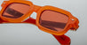 Ottica Mondello Roma - Jacques Marie Mage - JMMSN-6R - SANDRO - STINGRAY  - Acetate - shape Rectangular - orange - EYEWEAR - SUNGLASSES - Donna,Women - lens orange - Made In Japan