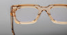 Ottica Mondello Roma - Jacques Marie Mage - JMMEZRX-76 - ENZO - SAND RX - Acetate - shape Squared - transparent beige - EYEWEAR - EYEGLASSES - Uomo,Men - lens Clear - Made In Japan