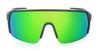 Ottica Mondello Roma - Out Of - 2S030223 - PIUMA - BLACK / THE ONE QUARZO LENS - Carbon fiber, grilamid - shape Mask - Black - EYEWEAR - SUNGLASSES - Uomo,Men - lens Green - Made In Italy