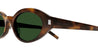 Ottica Mondello Roma - Saint Laurent - 30013809002 - SL 567-002 - HAVANA - Recycled acetate - shape Oval - Havana - EYEWEAR - SUNGLASSES - Donna,Women - lens Green - Made In Italy