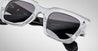 Ottica Mondello Roma - Jacques Marie Mage - JMMEZ-11G - ENZO EPOXY - GRIS - Acetate - shape Squared - transparent gray - EYEWEAR - SUNGLASSES - Uomo,Men - lens jet black - Made In Japan