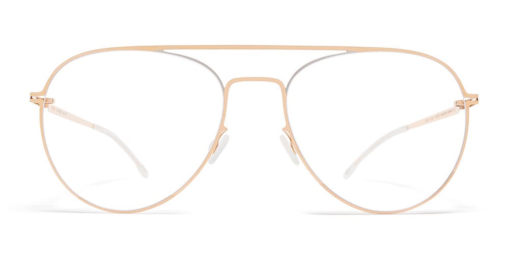 Ottica Mondello Roma - Mykita - 10015699 - EERO - SILVER / CHAMPAGNE GOLD - stainless steel - shape Aviator - Gold - EYEWEAR - EYEGLASSES - Donna,Women - lens Clear - Made In Germany