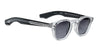 Ottica Mondello Roma - Jacques Marie Mage - JMMZP-11G - ZEPHIRIN EPOXY - GRIS - Acetate - shape Squared - transparent gray - EYEWEAR - SUNGLASSES - Uomo,Men - lens Gradient black - Made In Japan