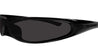 Ottica Mondello Roma - Balenciaga - BB0383S-001 - BB0383S-001 - BLACK - Injected Nylon - shape Mask - Black - EYEWEAR - SUNGLASSES - Unisex,Uomo,Donna,Women,Men - lens Black - Made In Italy