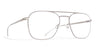 Ottica Mondello Roma - Mykita - 10013914 - CLAAS - SHINY SILVER RX - stainless steel - shape Navigator - shiny silver - EYEWEAR - EYEGLASSES - Uomo,Men - lens Clear - Made In Germany