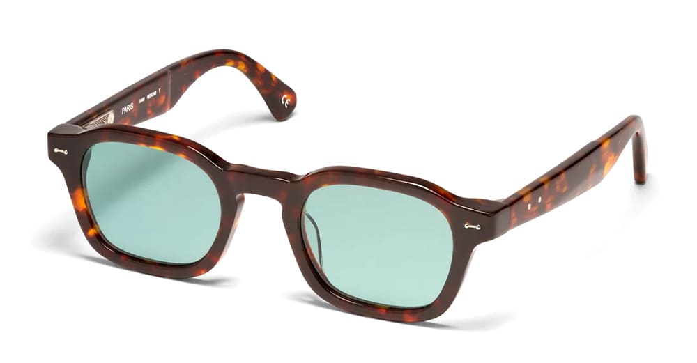 Ottica Mondello Roma - Peter and May - S98T46TK - S98 T46 HERO - TORTOISE KALLA - Acetate - shape Panto - Tortoise - EYEWEAR - SUNGLASSES - Uomo,Men - lens Blue - Made In China