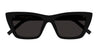 Ottica Mondello Roma - Saint Laurent - 30006557001 - SL 276 MICA-001 - BLACK - Recycled acetate - shape Cat-eye - Black - EYEWEAR - SUNGLASSES - Donna,Women - lens Grey - Made In Italy