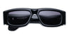 Ottica Mondello Roma - Jacques Marie Mage - JMMRM-88 - ROMI - BLACK - Acetate - shape Rectangular - Black - EYEWEAR - SUNGLASSES - Uomo,Men - lens jet black - MadeIn Japan