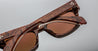 Ottica Mondello Roma - Jacques Marie Mage - JMMDEX-28 - DEALAN 53 - BURLWOOD - Acetate - shape Squared - brown - EYEWEAR - SUNGLASSES - Uomo,Men - lens Brown - Made In Japan