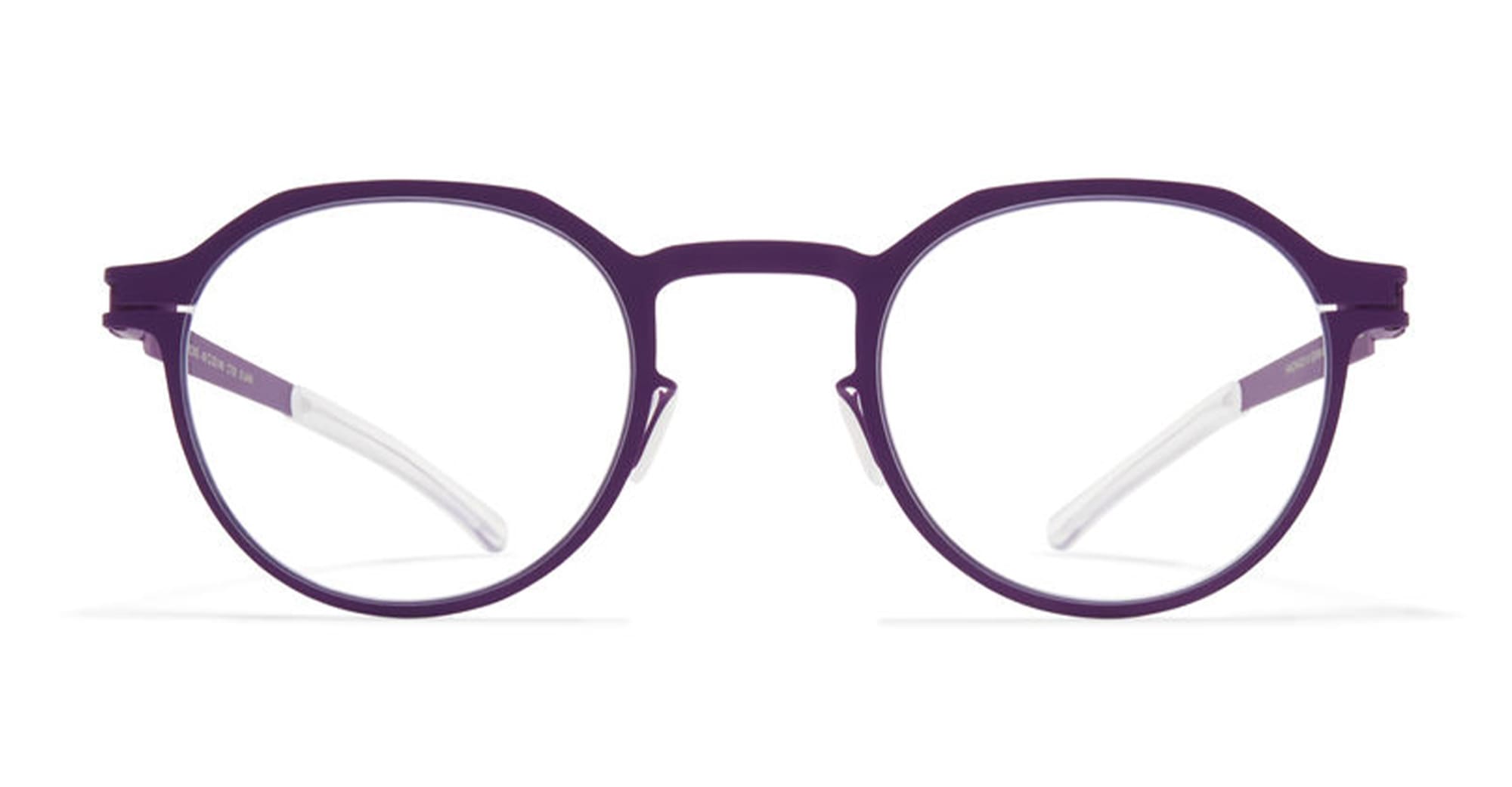 Ottica Mondello Roma - Mykita - 10087062 - ARMSTRONG - DEEP PURPLE RX - stainless steel - shape Pantos - purple - EYEWEAR - EYEGLASSES - Donna,Women - lens Clear - Made In Germany