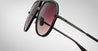Ottica Mondello Roma - Jacques Marie Mage - JMMEK-88 - LOCKHEED - BLACK - Titanium - shape Aviator - Black - EYEWEAR - SUNGLASSES - Unisex,Uomo,Donna,Women,Men - lens purple - Made In Japan