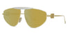 Ottica Mondello Roma - Loewe - LW40116U6130G - LW40116U - SHINY ENDURA GOLD - Metal - shape Aviator - gold, silver - EYEWEAR - SUNGLASSES - Donna,Women - lens Gold - Made In Italy