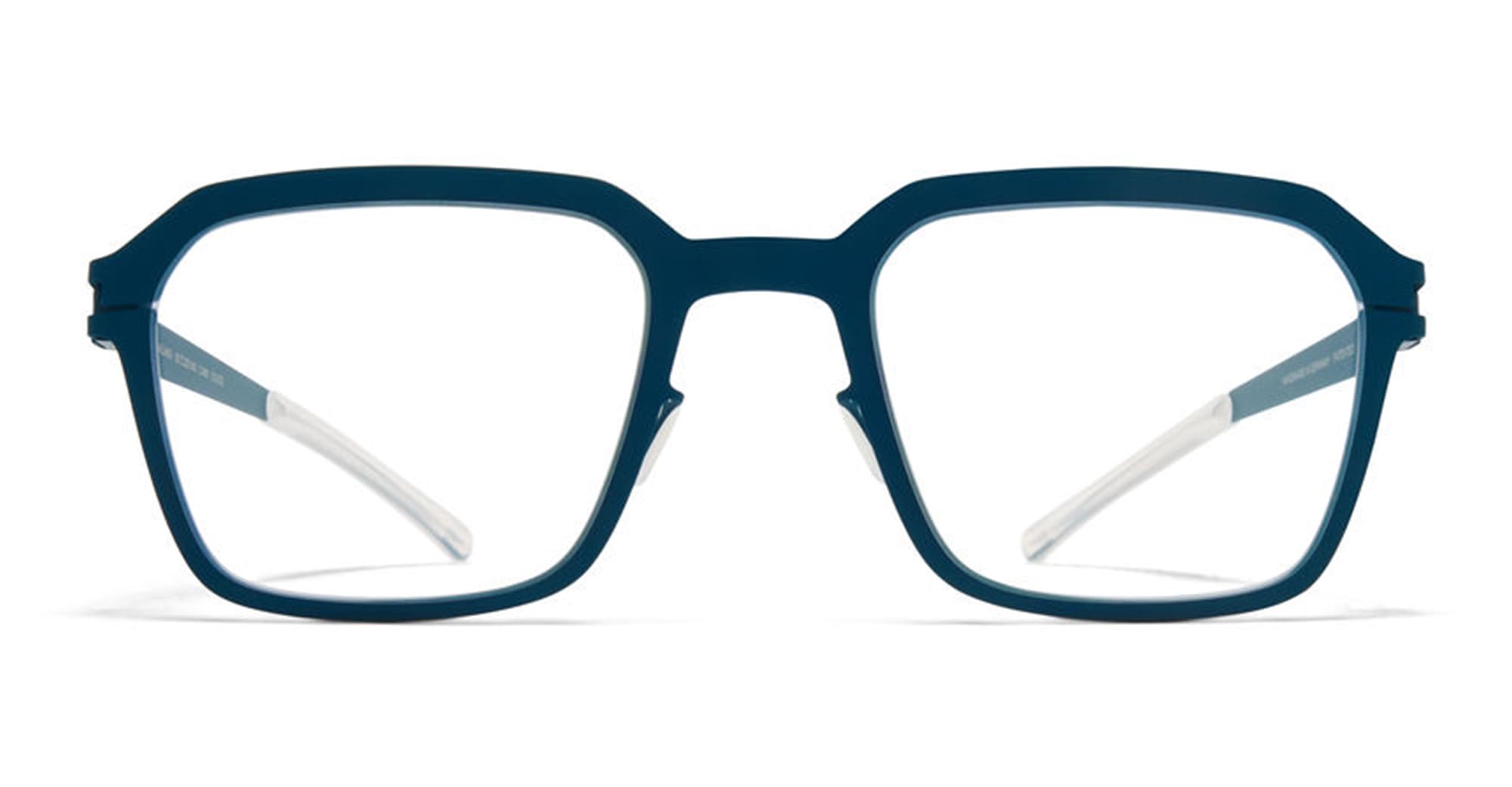 Ottica Mondello Roma - Mykita - 10085032 - GARLAND - LAGOON GREEN RX - stainless steel - shape Squared - green - EYEWEAR - EYEGLASSES - Uomo,Men - lens Clear - Made In Germany