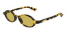 Ottica Mondello Roma - Bottega Veneta - BV1388S-002 - BV1388S-002 - HAVANA - Acetate - shape Oval - Havana - EYEWEAR - SUNGLASSES - Unisex,Uomo,Donna,Women,Men - lens yellow - Made In Japan