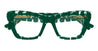 Ottica Mondello Roma - Bottega Veneta - BV1215O-008 - BV1215O-008 - GREEN - Acetate - shape Cat-eye - green - EYEWEAR - EYEGLASSES - Donna,Women - lens Clear - Made In Italy