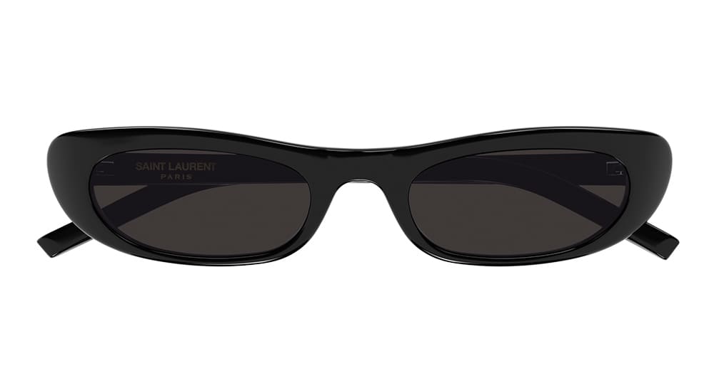 Ottica Mondello Roma - Saint Laurent - 30013776001 - SL 557 SHADE-001 - BLACK - Recycled acetate - shape Oval - Black - EYEWEAR - SUNGLASSES - Donna,Women - lens Black - Made In Italy