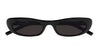 Ottica Mondello Roma - Saint Laurent - 30013776001 - SL 557 SHADE-001 - BLACK - Recycled acetate - shape Oval - Black - EYEWEAR - SUNGLASSES - Donna,Women - lens Black - Made In Italy