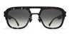 Ottica Mondello Roma - Mykita - 10084841 - KNOX - A50 BLACK / BLACK HAVANA - stainless steel - shape Navigator - Black - EYEWEAR - SUNGLASSES - Uomo,Men - lens Gradient black - Made In Germany