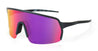 Ottica Mondello Roma - Out Of - XS030290 - PIUMA THE ONE MAGMA - BLACK - Carbon fiber, grilamid - shape Mask - Black - EYEWEAR - SUNGLASSES - Uomo,Men - lens purple - Made In Italy