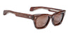 Ottica Mondello Roma - Jacques Marie Mage - JMMDEX-28 - DEALAN 53 - BURLWOOD - Acetate - shape Squared - brown - EYEWEAR - SUNGLASSES - Uomo,Men - lens Brown - Made In Japan