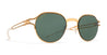 Ottica Mondello Roma - Mykita - 10085124 - VAASA - GOLD / BLACK - stainless steel - shape Pantos - Gold - EYEWEAR - SUNGLASSES - Uomo,Men - lens Green - Made In Germany