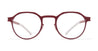 Ottica Mondello Roma - Mykita - 10016658 - ARMSTRONG - CRANBERRY CLEAR RX - stainless steel - shape Pantos - burgundy - EYEWEAR - EYEGLASSES - Uomo,Men - lens Clear - Made In Germany