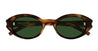 Ottica Mondello Roma - Saint Laurent - 30013809002 - SL 567-002 - HAVANA - Recycled acetate - shape Oval - Havana - EYEWEAR - SUNGLASSES - Donna,Women - lens Green - Made In Italy
