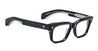 Ottica Mondello Roma - Jacques Marie Mage - JMMMLRX-8F - MOLINO - SKYE RX - Acetate - shape Rectangular - Black - EYEWEAR - EYEGLASSES - Uomo,Men - lens Clear - Made In Japan