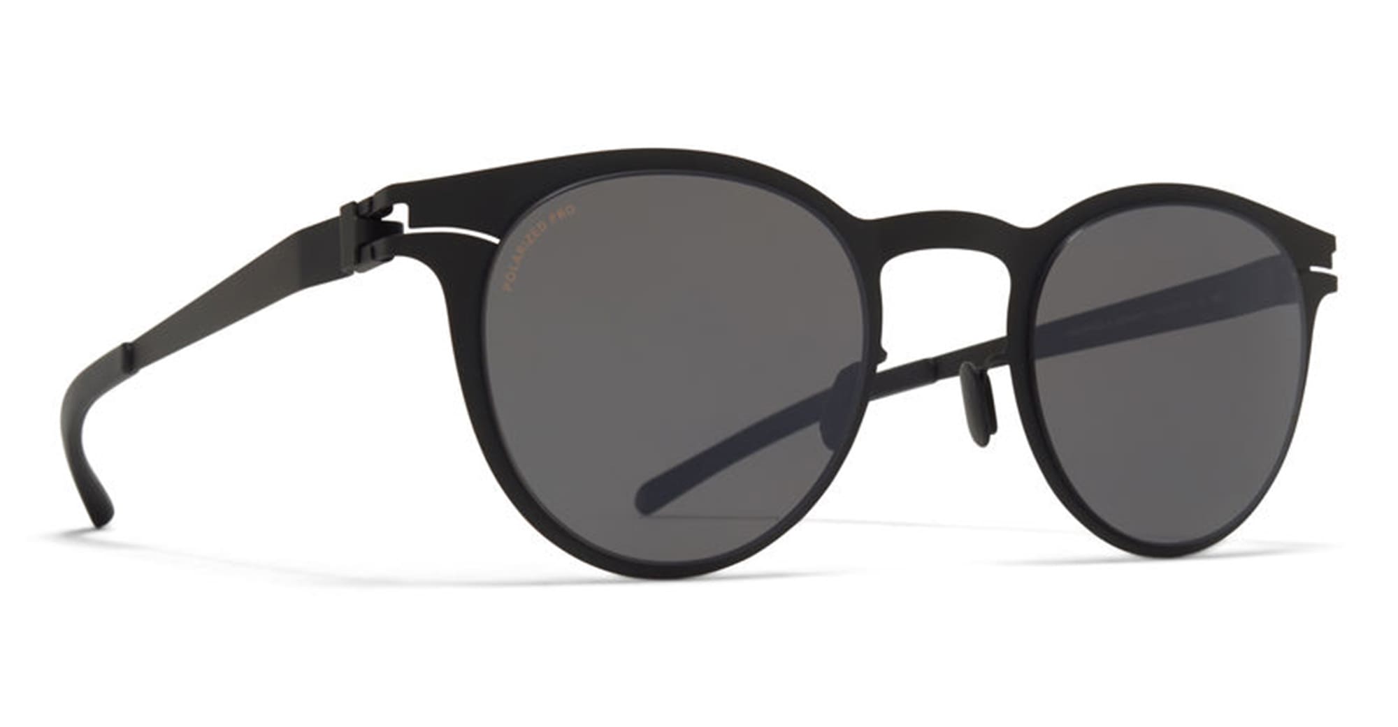 Ottica Mondello Roma - Mykita - 10079873 - RILEY - BLACK  - stainless steel - shape Pantos - Black - EYEWEAR - SUNGLASSES - Uomo,Men - lens Grey - Made In Germany