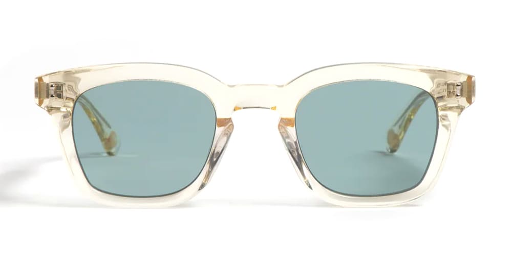 Ottica Mondello Roma - Peter and May - S101CHK - S101 SON - CHAMPAGNE KALLA - Acetate - shape Panto - Champagne - EYEWEAR - SUNGLASSES - Uomo,Men - lens Blue - Made In China