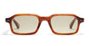 Ottica Mondello Roma - Peter and May - S115WGGG - S115 PAM - WALNUT GROVE - Acetate - shape Rectangular - light brown - EYEWEAR - SUNGLASSES - Uomo,Men - lens light green - Made In China