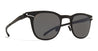 Ottica Mondello Roma - Mykita - 10079869 - CALLUM - BLACK  - stainless steel - shape Wayfarer - Black - EYEWEAR - SUNGLASSES - Uomo,Men - lens Grey - Made In Germany