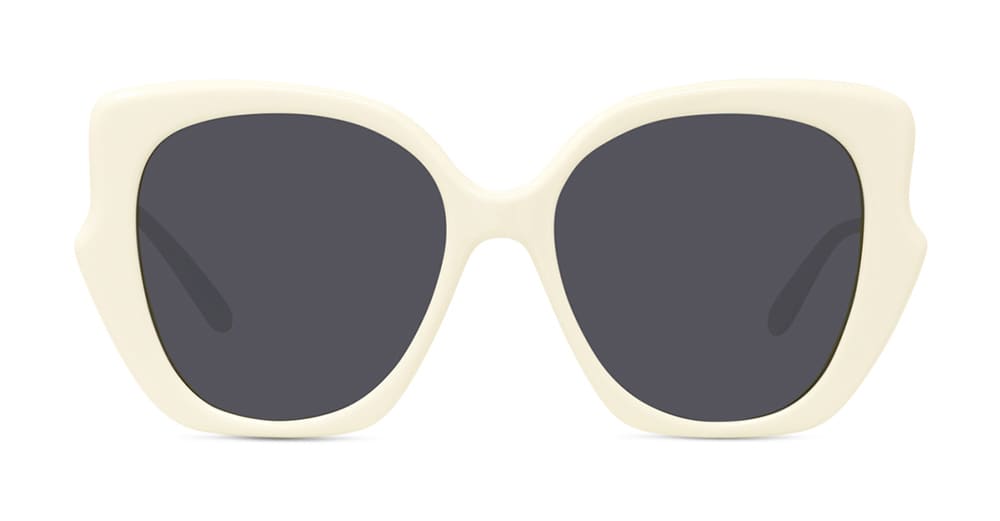 Ottica Mondello Roma - Loewe - LW40133I5525A - LW40133I - IVORY - Acetate - shape Cat-eye - ivory - EYEWEAR - SUNGLASSES - Donna,Women - lens Grey - Made In Italy