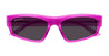 Ottica Mondello Roma - Balenciaga - BB0305S-005 - BB0305S-005 - FUCHSIA - nylon - shape Rectangular - fuchsia - EYEWEAR - SUNGLASSES - Donna,Women - lens Grey - Made In Italy