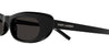 Ottica Mondello Roma - Saint Laurent - 30013776001 - SL 557 SHADE-001 - BLACK - Recycled acetate - shape Oval - Black - EYEWEAR - SUNGLASSES - Donna,Women - lens Black - Made In Italy