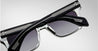 Ottica Mondello Roma - Jacques Marie Mage - JMMTR-11G - TORINO EPOXY - GRIS - Acetate - shape Rectangular - transparent gray - EYEWEAR - SUNGLASSES - Uomo,Men - lens jet black - Made In Japan