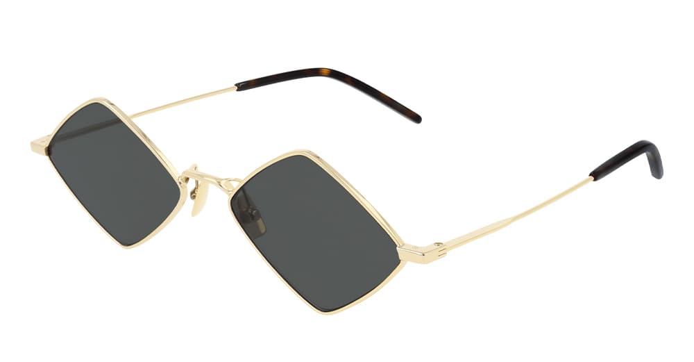 Ottica Mondello Roma - Saint Laurent - 30007821004 - SL 302 LISA-004 - GOLD - Metal - shape Diamond - Gold - EYEWEAR - SUNGLASSES - Unisex,Uomo,Donna,Women,Men - lens Grey - Made In Italy