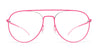 Ottica Mondello Roma - Mykita - 10015563 - EERO - SILVER / NEON PINK - stainless steel - shape  - pink - EYEWEAR - EYEGLASSES - Donna,Women - lens  - Made In Germany