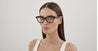 Ottica Mondello Roma - Bottega Veneta - BV1096O-005 - BV1096O-005 - HAVANA - Acetate - shape Cat-eye - Havana - EYEWEAR - EYEGLASSES - Donna,Women - lens Clear - Made In Italy