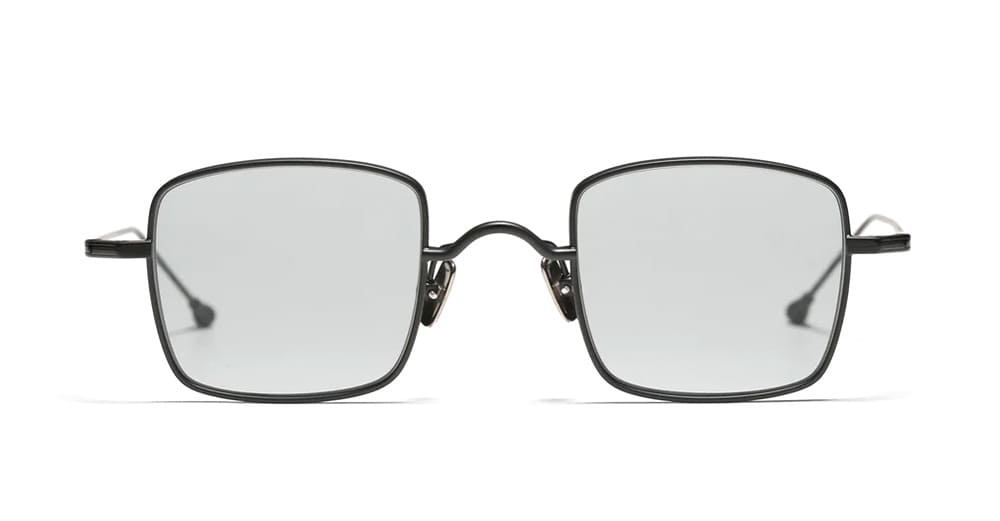 Ottica Mondello Roma - Peter and May - TT13MBG - TT13 PETIT ANIMAL - MAT BLACK - Metal - shape Squared - Matte black - EYEWEAR - SUNGLASSES - Uomo,Men - lens Grey - Made In Japan