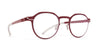 Ottica Mondello Roma - Mykita - 10016658 - ARMSTRONG - CRANBERRY CLEAR RX - stainless steel - shape Pantos - burgundy - EYEWEAR - EYEGLASSES - Uomo,Men - lens Clear - Made In Germany