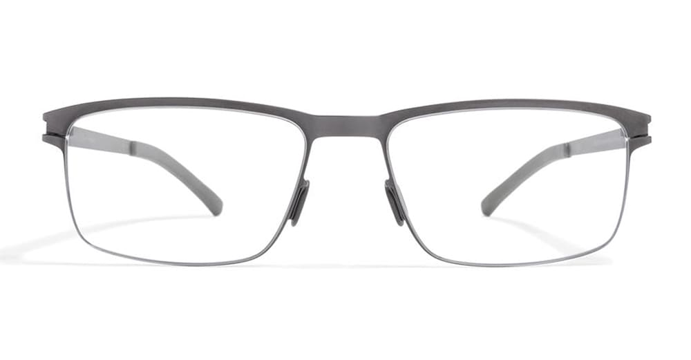 Ottica Mondello Roma - Mykita - 10013317 - DENNIS - GRAPHITE - stainless steel - shape Rectangular - grey - EYEWEAR - EYEGLASSES - Uomo,Men - lens Clear - Made In Germany