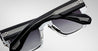 Ottica Mondello Roma - Jacques Marie Mage - JMMEZ-11G - ENZO EPOXY - GRIS - Acetate - shape Squared - transparent gray - EYEWEAR - SUNGLASSES - Uomo,Men - lens jet black - Made In Japan