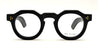 Ottica Mondello Roma - Max Pittion - MXPL-004A - HUGO 44 X 28 - PIANO BLACK RX - Acetate - shape Panto - Black - EYEWEAR - EYEGLASSES - Unisex,Uomo,Donna,Women,Men - lens Clear - Made In Japan