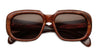 Ottica Mondello Roma - Jacques Marie Mage - JMMKB-28 - KOBO - BURLWOOD - Acetate - shape Oval - brown - EYEWEAR - SUNGLASSES - Unisex,Uomo,Donna,Women,Men - lens Brown - Made In Japan