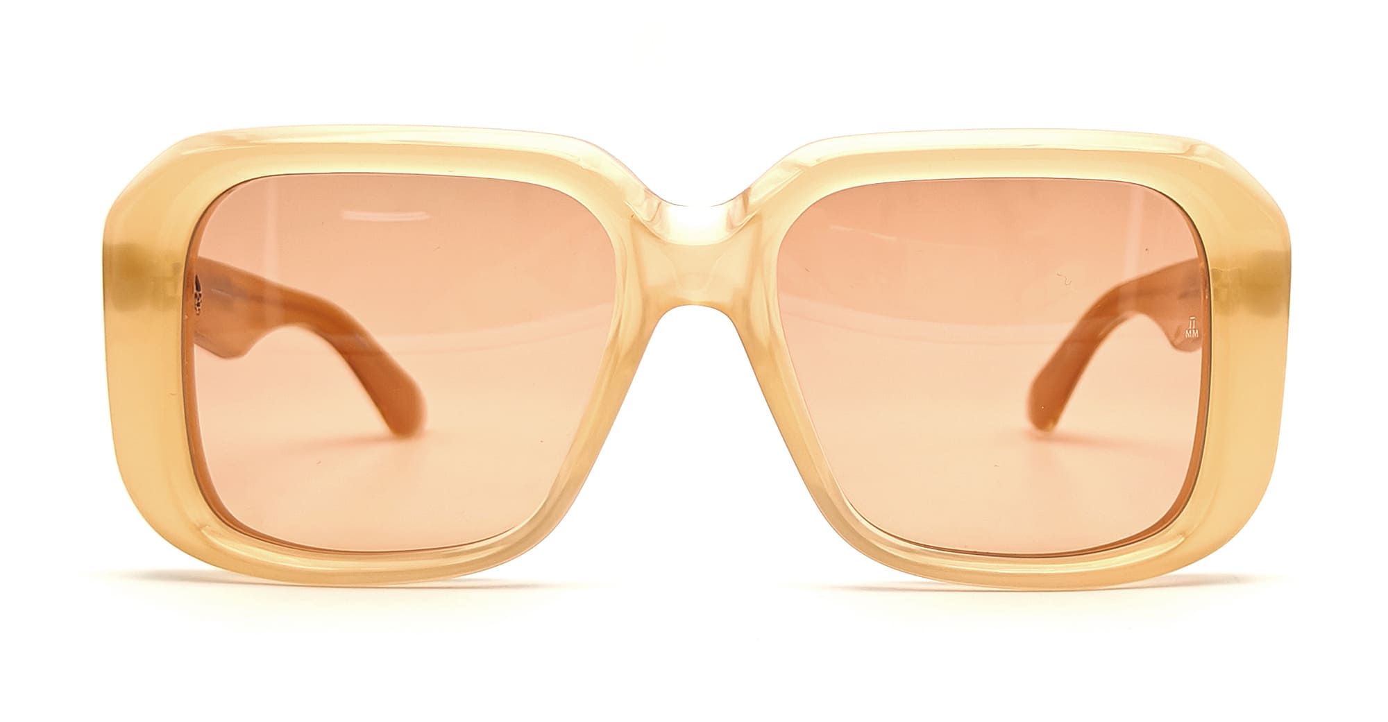 Ottica Mondello Roma - Jacques Marie Mage - J-ESN-GW-T7014J-OS - PAT - SUNDIAL - Acetate - shape Squared - yellow - EYEWEAR - SUNGLASSES - Donna,Women - lens sepia - Made In Italy